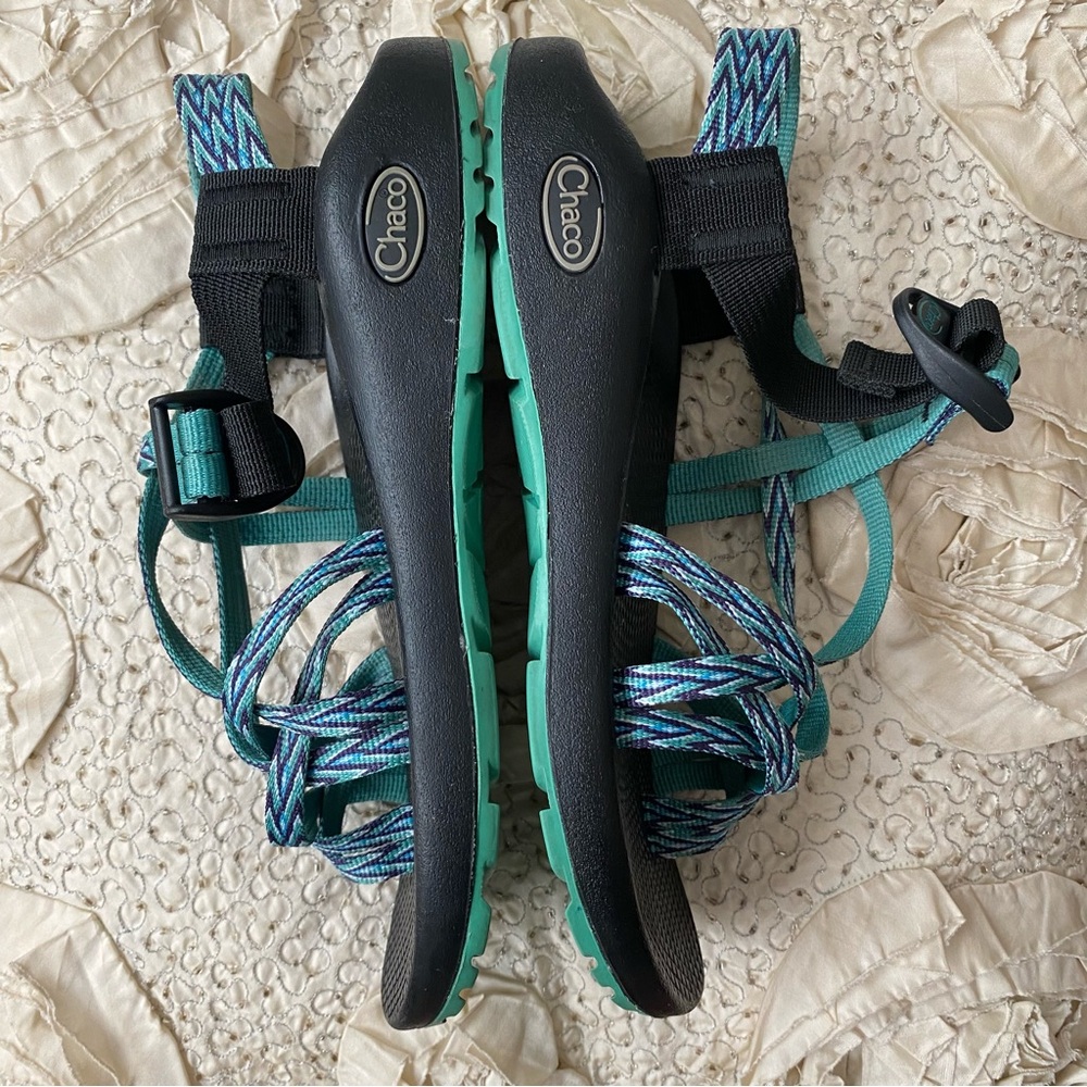 Chaco Women’s Summer Multicolored Braided Active Hiking Camping Sandals Size 7 - Picture 13 of 14